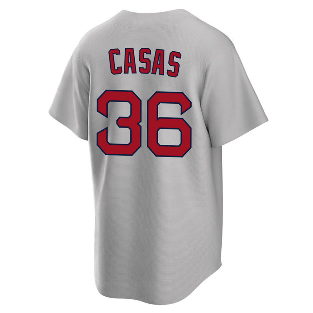 Friene B.Red Sox #36 Triston Casas Player Gray Road Home Game Stitched Jerseys