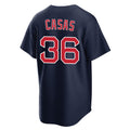 Friene B.Red Sox #36 Triston Casas Player Navy Home Game Stitched Jerseys