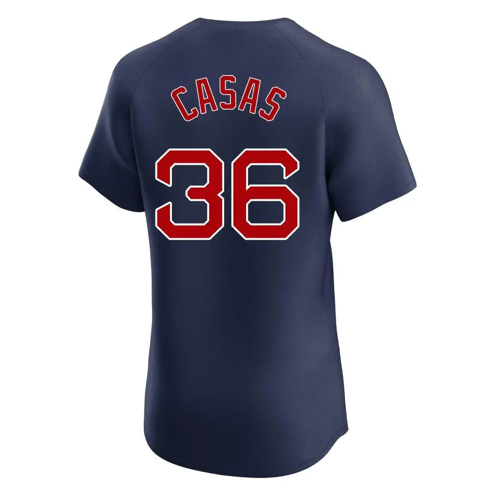 Friene B.Red Sox #36 Triston Casas Player Navy Limited Elite Home Game Stitched Jerseys