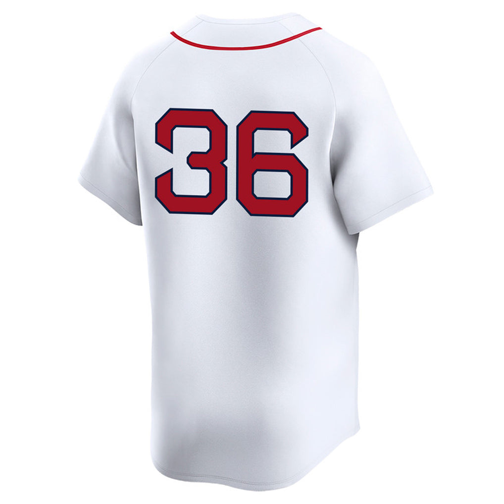 Friene B.Red Sox #36 Triston Casas Player White Limited Home Game Stitched Jerseys