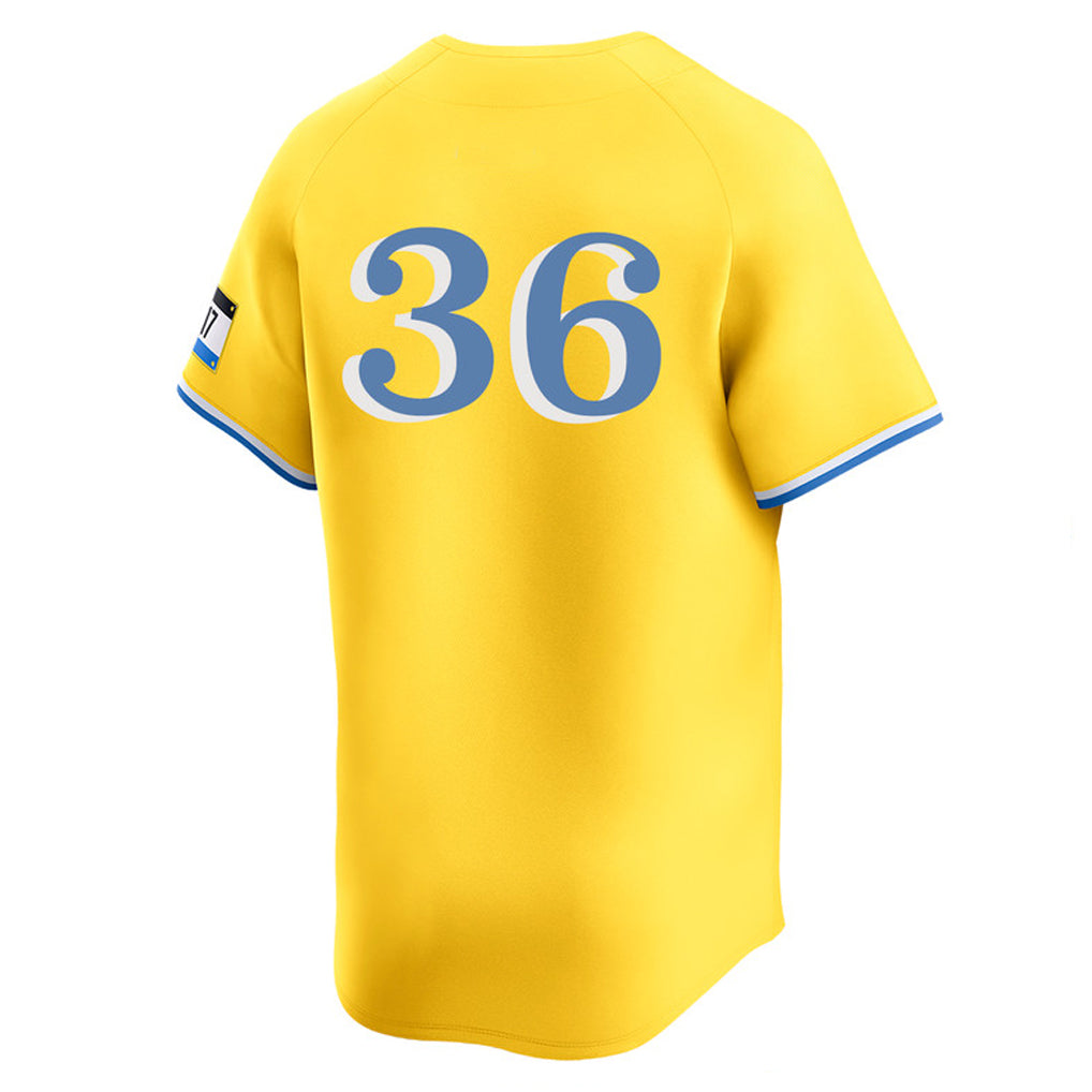 Friene B.Red Sox #36 Triston Casas Player Yellow Limited Home Game Stitched Jerseys