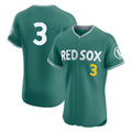 Friene B.Red Sox #3 Ceddanne Rafaela Player Green City Connect Limited Elite Home Game Stitched Jerseys