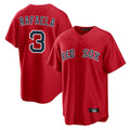 Friene B.Red Sox #3 Ceddanne Rafaela Player Red Home Game Stitched Jerseys