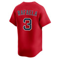 Friene B.Red Sox #3 Ceddanne Rafaela Player Red Limited Home Game Stitched Jerseys
