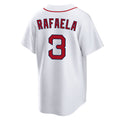 Friene B.Red Sox #3 Ceddanne Rafaela Player White Home Game Stitched Jerseys