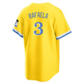 Friene B.Red Sox #3 Ceddanne Rafaela Player Yellow Home Game Stitched Jerseys