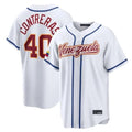 Friene B.Red Sox #40 Willson Contreras Player White 2026 World Classic Limited Home Game Stitched Jerseys