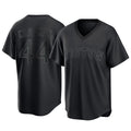 Friene B.Red Sox #44 Aroldis Chapman Player Black T-shirt Home Game Stitched Jerseys