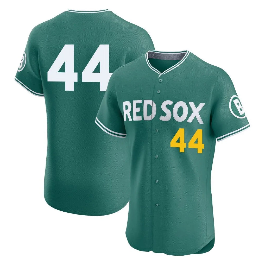 Friene B.Red Sox #44 Aroldis Chapman Player Green City Connect Limited Elite Home Game Stitched Jerseys