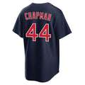 Friene B.Red Sox #44 Aroldis Chapman Player Navy Home Game Stitched Jerseys