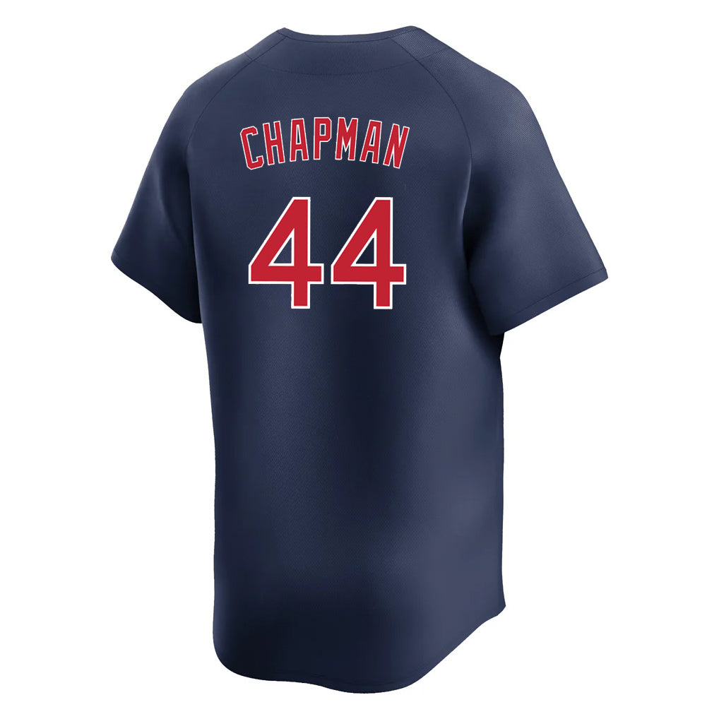 Friene B.Red Sox #44 Aroldis Chapman Player Navy Limited Home Game Stitched Jerseys