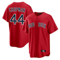 Friene B.Red Sox #44 Aroldis Chapman Player Red Home Game Stitched Jerseys
