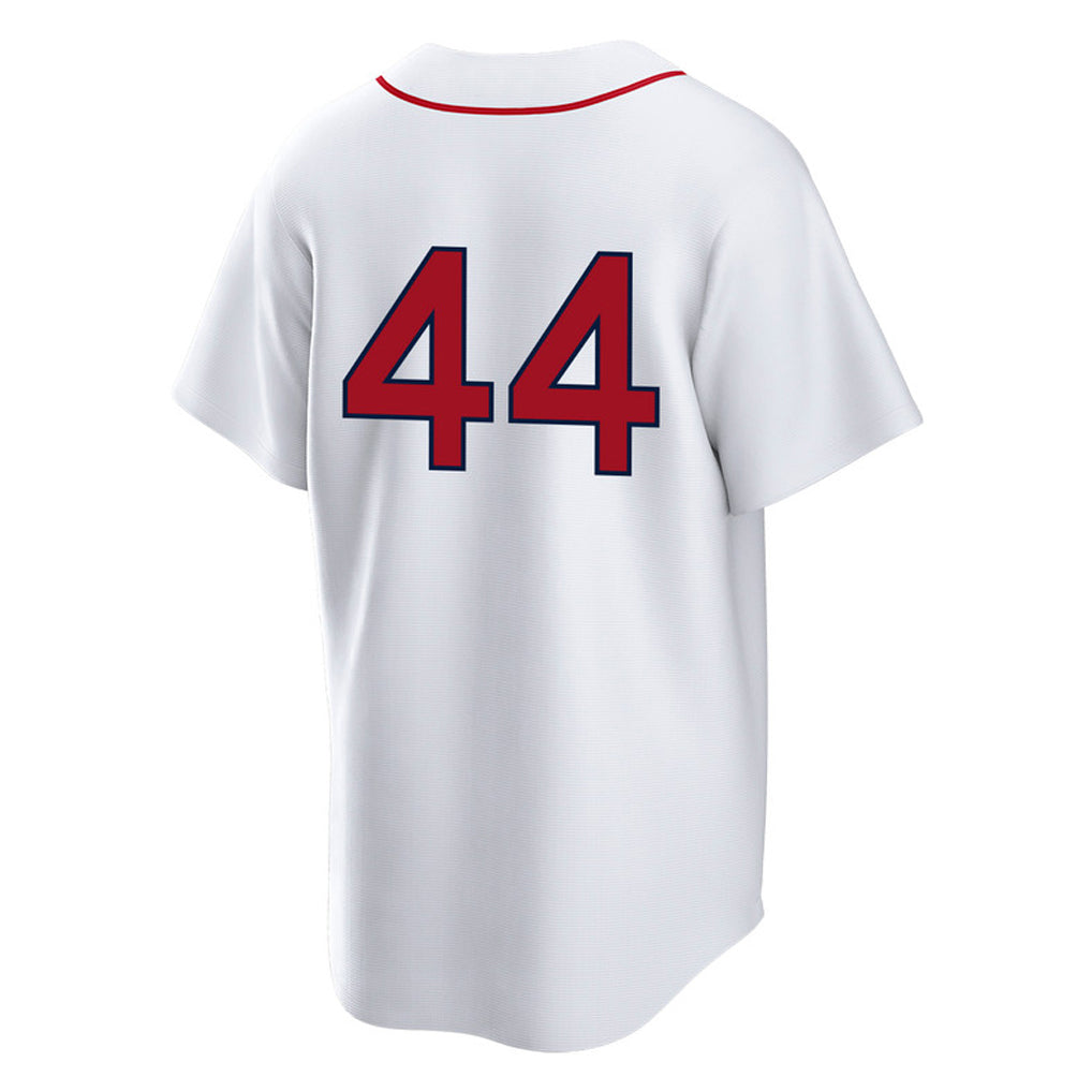 Friene B.Red Sox #44 Aroldis Chapman Player White Home Game Stitched Jerseys