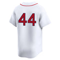 Friene B.Red Sox #44 Aroldis Chapman Player White Limited Home Game Stitched Jerseys