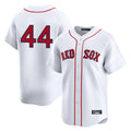 Friene B.Red Sox #44 Aroldis Chapman Player White Limited Home Game Stitched Jerseys