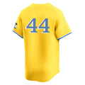 Friene B.Red Sox #44 Aroldis Chapman Player Yellow Limited Home Game Stitched Jerseys