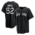 Friene B.Red Sox #52 Wilyer Abreu Player Black Home Game Stitched Jerseys