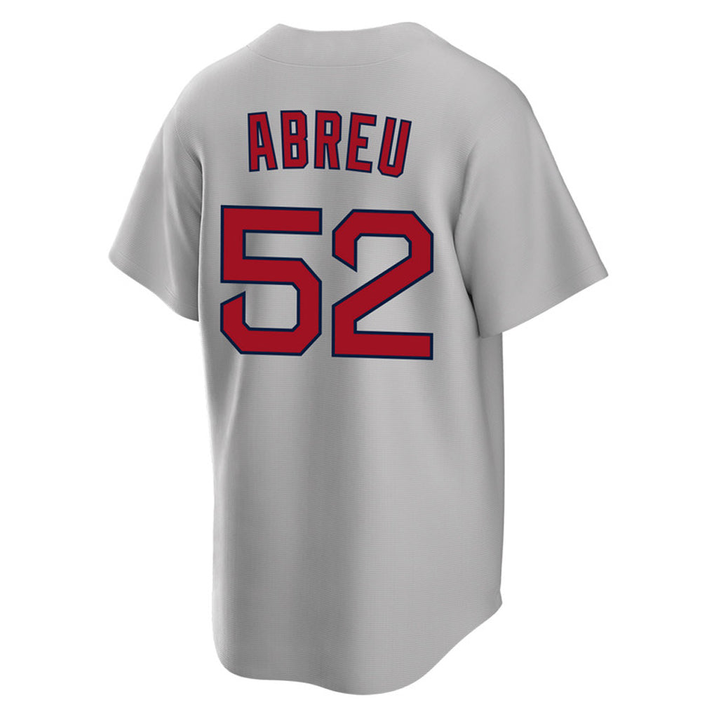 Friene B.Red Sox #52 Wilyer Abreu Player Gray Road Home Game Stitched Jerseys