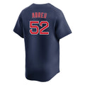 Friene B.Red Sox #52 Wilyer Abreu Player Navy Limited Home Game Stitched Jerseys