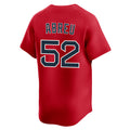 Friene B.Red Sox #52 Wilyer Abreu Player Red Limited Home Game Stitched Jerseys