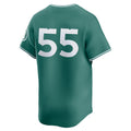 Friene B.Red Sox #55 Ranger Su¨¢rez Player Green City Connect Limited Home Game Stitched Jerseys