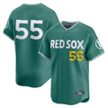 Friene B.Red Sox #55 Ranger Su¨¢rez Player Green City Connect Limited Home Game Stitched Jerseys