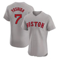 Friene B.Red Sox #7 Masataka Yoshida Player Gray Road Limited Elite Home Game Stitched Jerseys