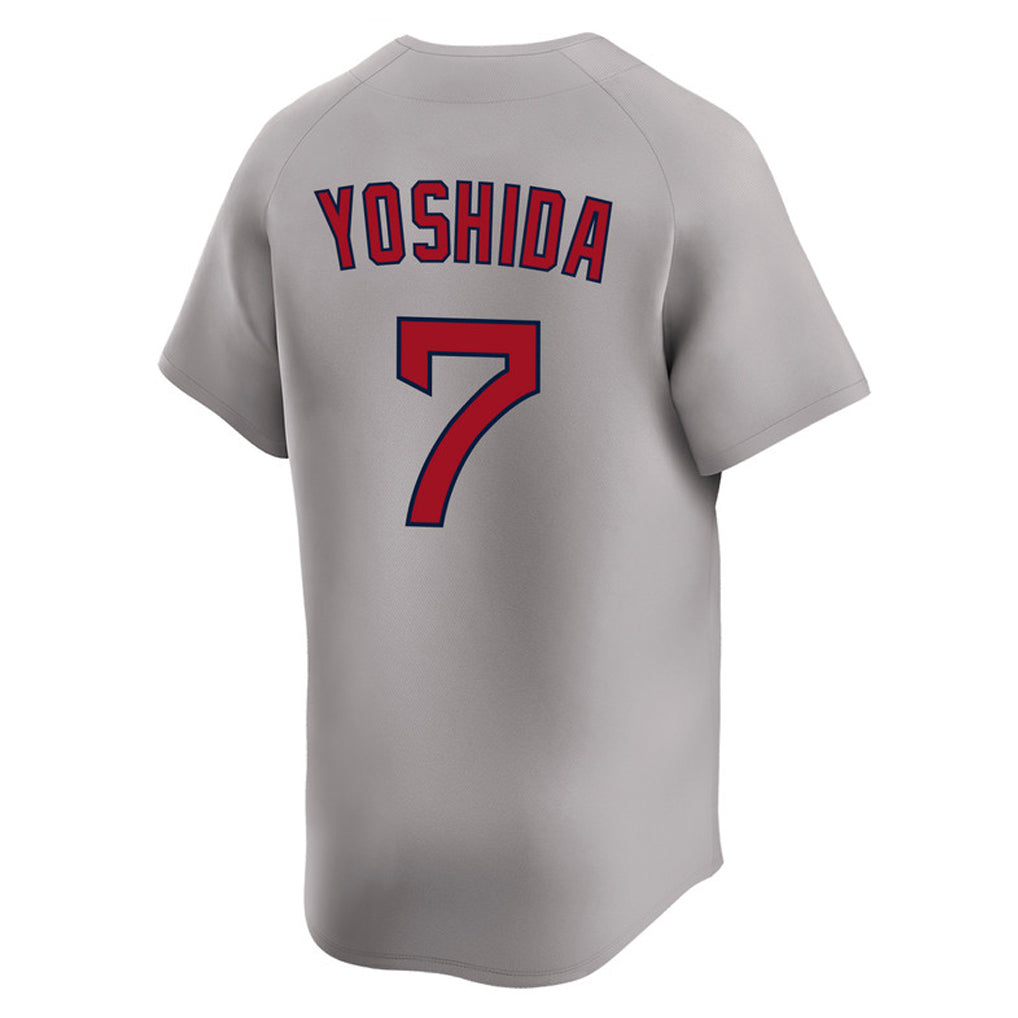 Friene B.Red Sox #7 Masataka Yoshida Player Gray Road Limited Home Game Stitched Jerseys
