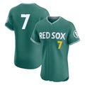 Friene B.Red Sox #7 Masataka Yoshida Player Green City Connect Limited Elite Home Game Stitched Jerseys