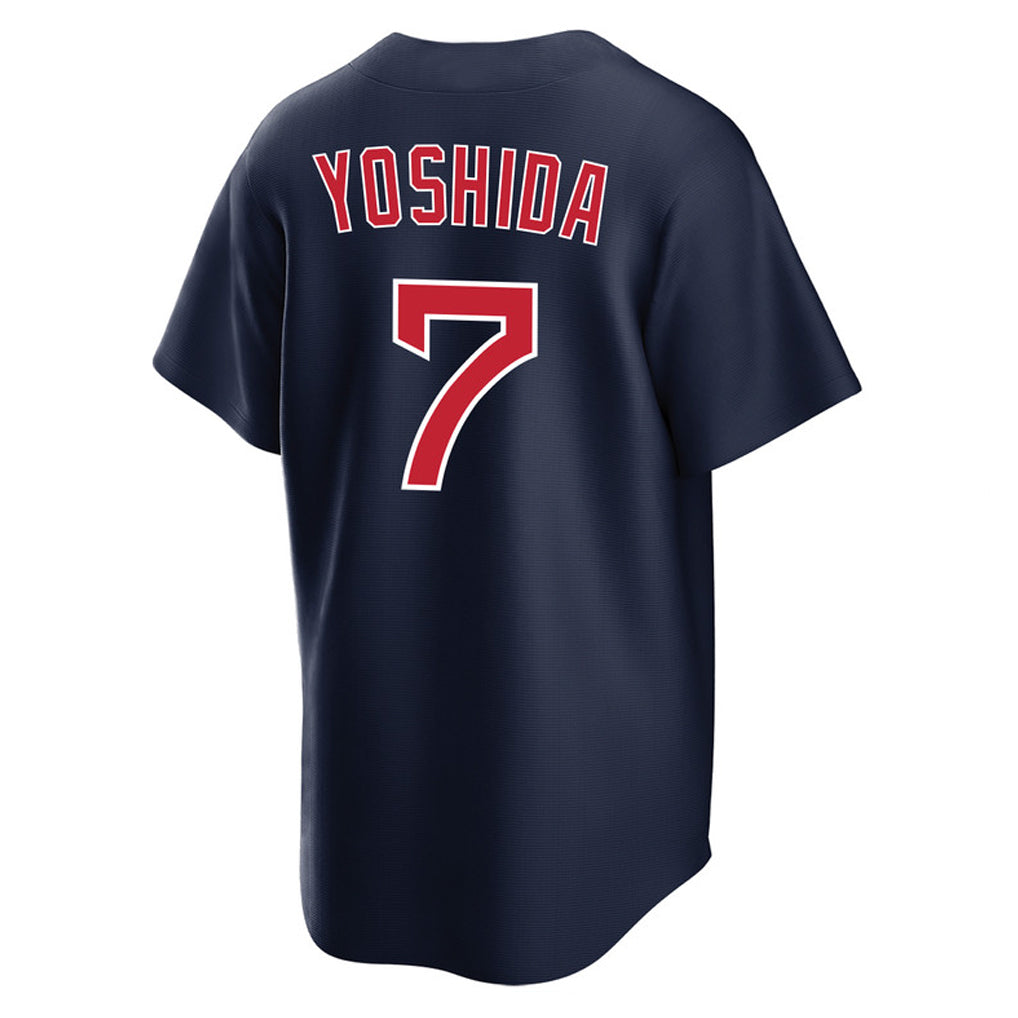Friene B.Red Sox #7 Masataka Yoshida Player Navy Home Game Stitched Jerseys