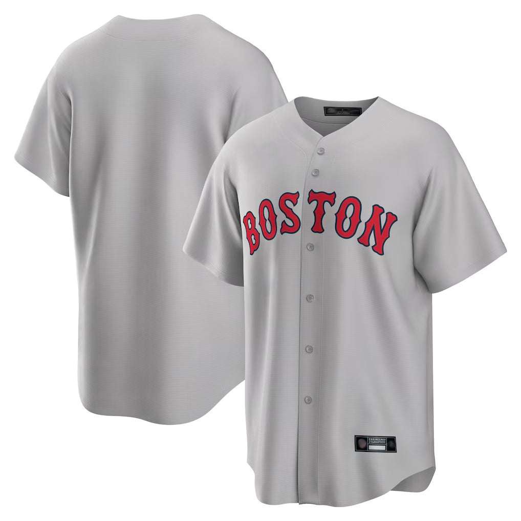 Friene B.Red Sox ## Red Sox Blank Player Gray Road Home Game Stitched Jerseys