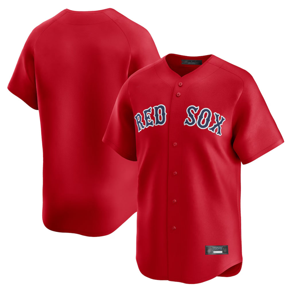 Friene B.Red Sox ## Red Sox Blank Player Red Limited Home Game Stitched Jerseys