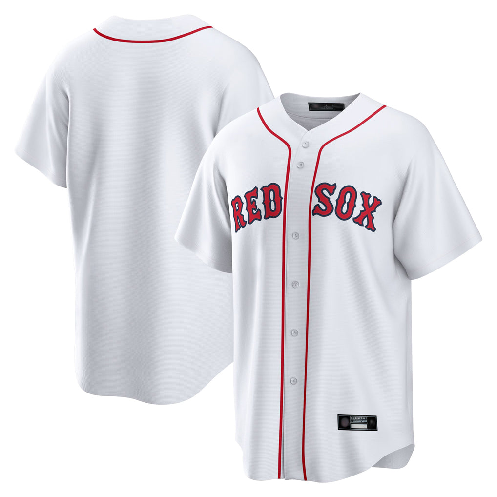 Friene B.Red Sox ## Red Sox Blank Player White Home Game Stitched Jerseys