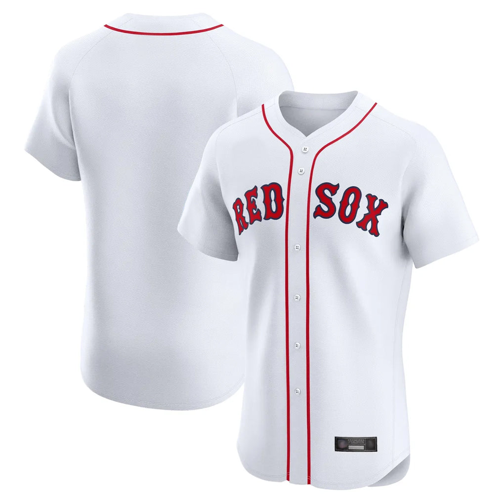 Friene B.Red Sox ## Red Sox Blank Player White Limited Elite Home Game Stitched Jerseys