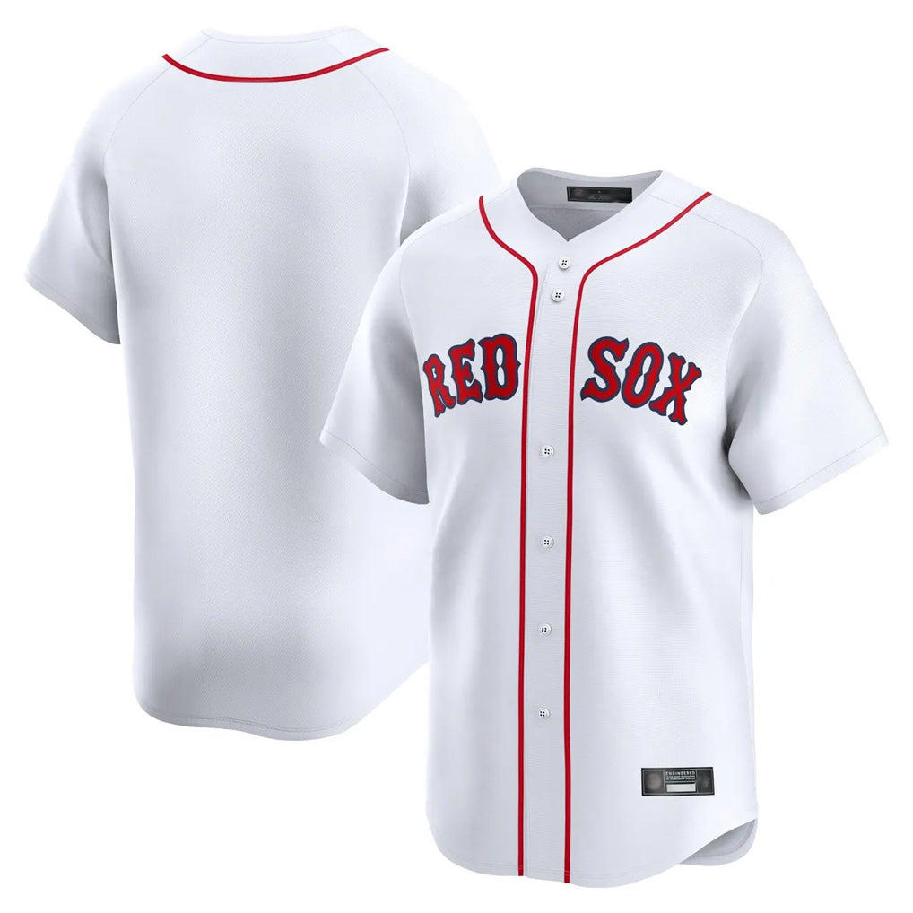 Friene B.Red Sox ## Red Sox Blank Player White Limited Home Game Stitched Jerseys