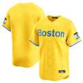 Friene B.Red Sox ## Red Sox Blank Player Yellow Limited Home Game Stitched Jerseys