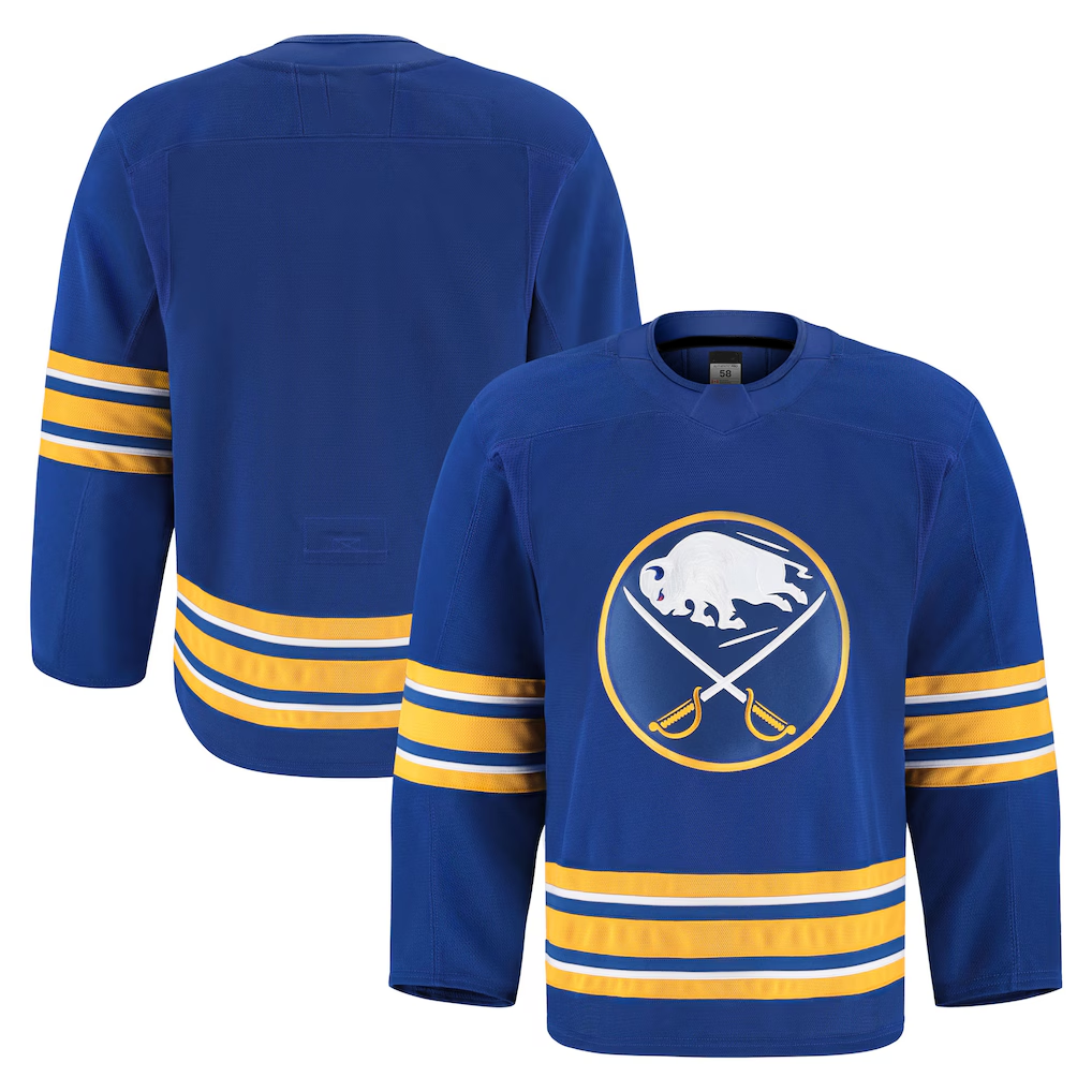 Friene B.Sabres Royal Home Authentic Pro Stitched Jerseys