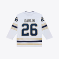 Friene B.Sabres #26 Rasmus Dahlin Mitchell & Ness White 2019 Power Play Stitched Jerseys