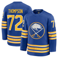 Friene B.Sabres #72 Tage Thompson Royal Home Premium Stitched Jerseys