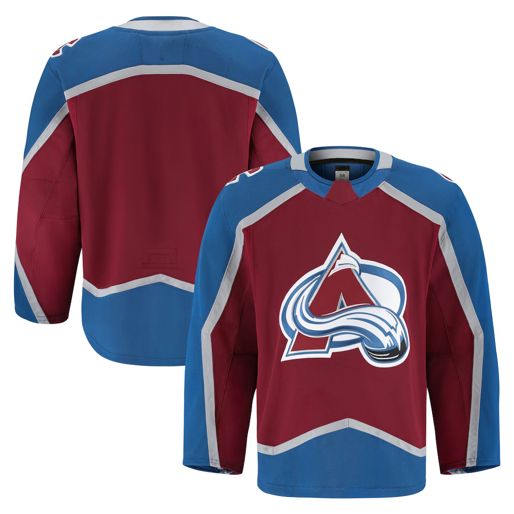 Friene C.Avalanche Burgundy Home Authentic Pro Jerseys