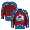 Friene C.Avalanche Burgundy Home Authentic Pro Jerseys
