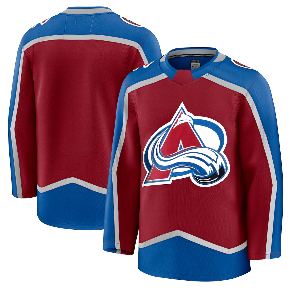 Friene C.Avalanche Burgundy Home Premium Jerseys