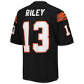 Friene C.Bengals 1981  #13 Ken Riley Mitchell & Ness Black Authentic Throwback Retired Player Stitched Jerseys