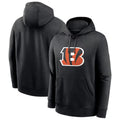 Friene C.Bengals Black Long Sleeve Hoodie Blank Player Stitched Jerseys