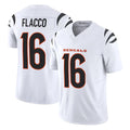 Friene C.Bengals #16 Joe Flacco Player White Vapor F.U.S.E. Limited Home Game Stitched Jerseys