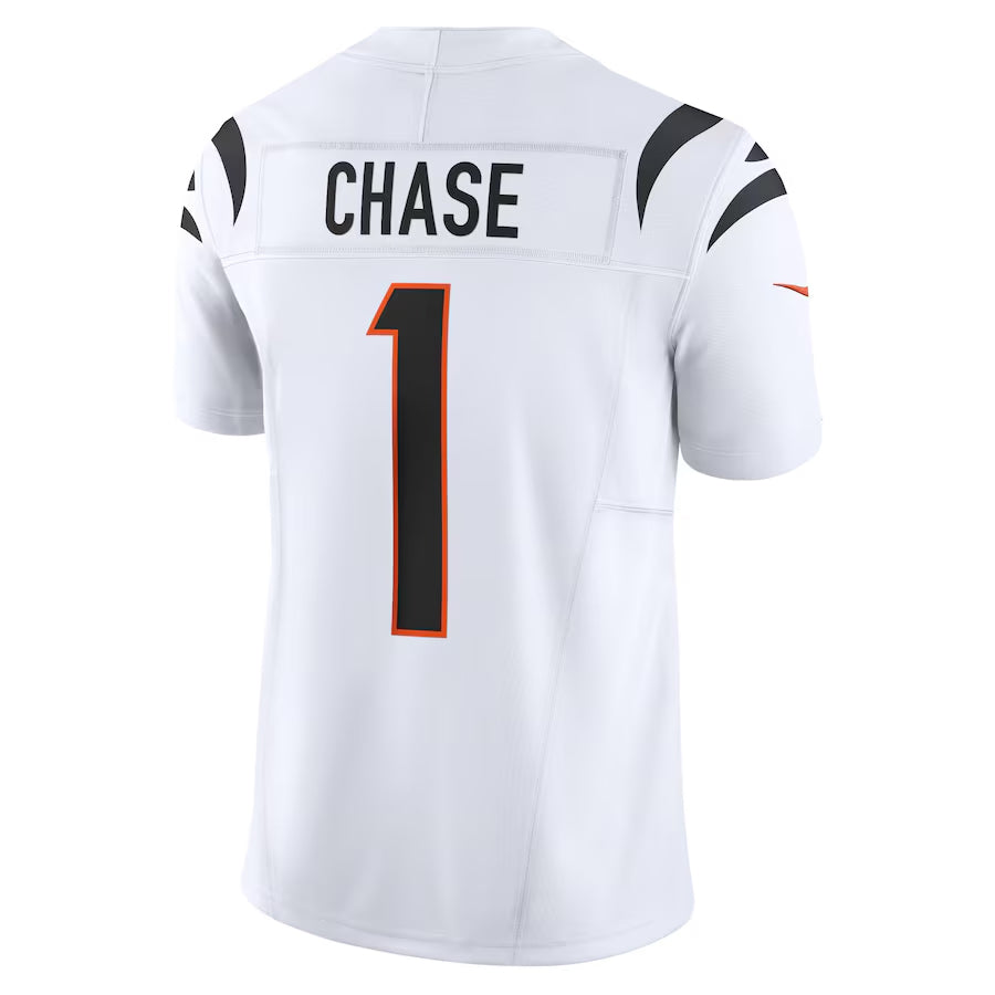 Friene C.Bengals #1 Ja'Marr Chase Player White Vapor F.U.S.E. Limited Stitched Jerseys