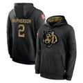 Friene C.Bengals #2 Evan McPherson Player Black Salute to Service Pullover Hoodies Limited Stitched Jerseys