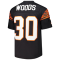 Friene C.Bengals #30 Ickey Woods Mitchell & Ness Black 1988 Legacy Replica Puhic Stitched Jerseys