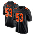 Friene C.Bengals #53 Boye Mafe Player Black Fashion Game Stitched Jerseys