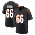 Friene C.Bengals #66 Dalton Risner Player Black Home Game Stitched Jerseys